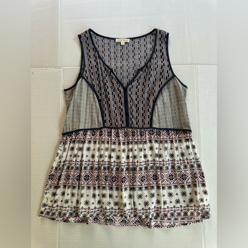Hem & Thread Boho Sleeveless Top